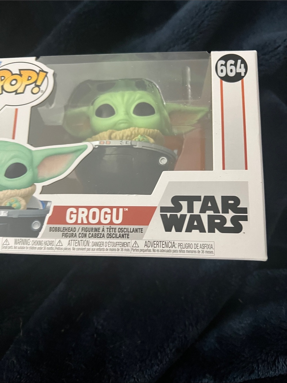 Funko Grogu Pop! Figure Green with Tan Details - Star Wars